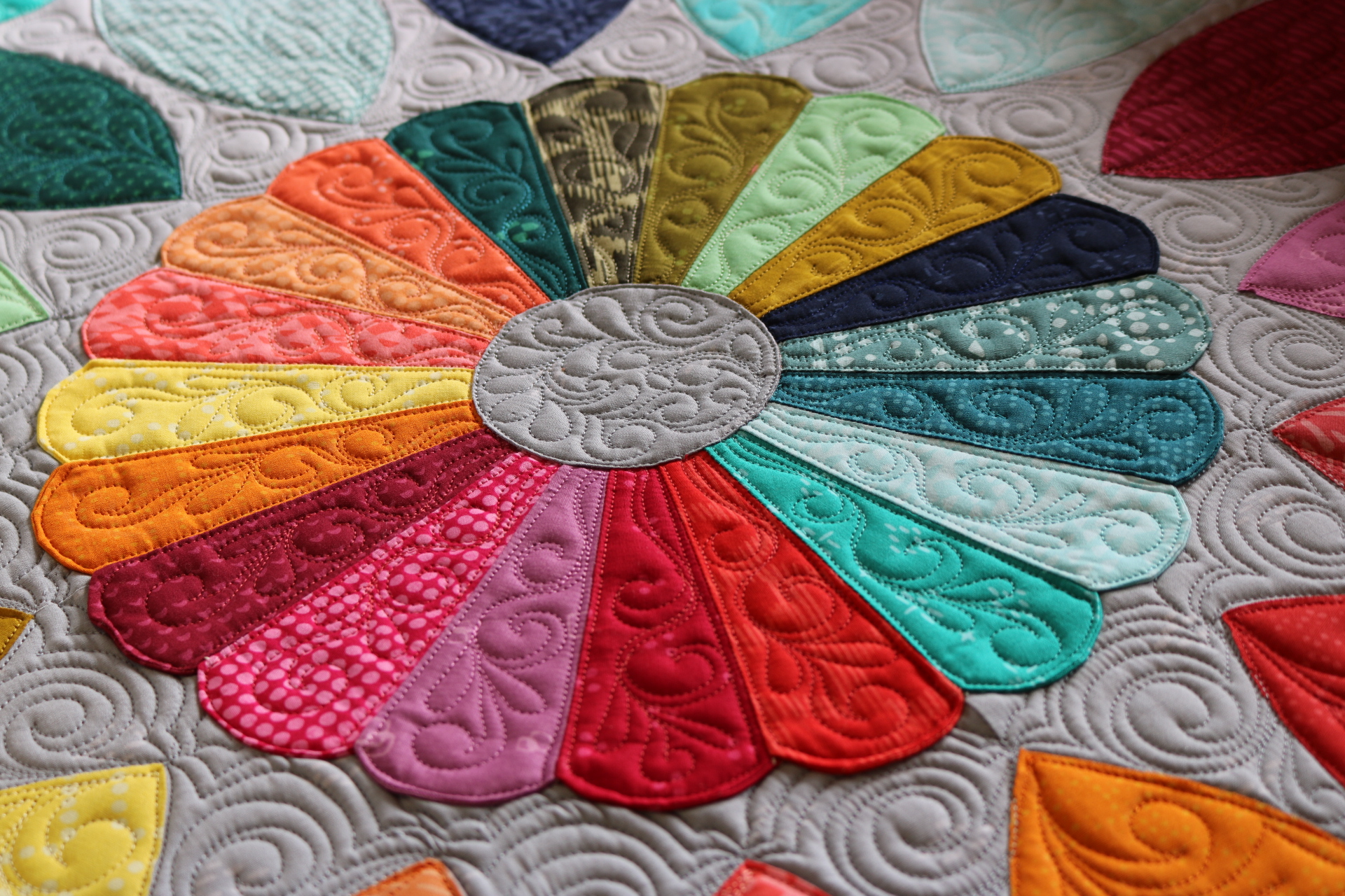 Modern Mandala Quilt